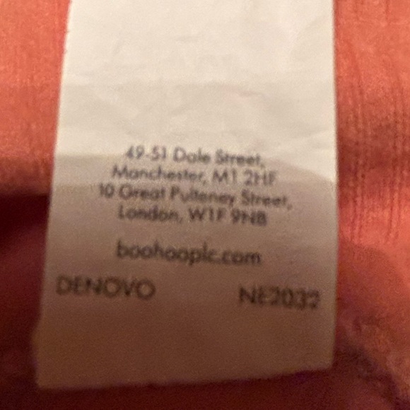 Boohoo PLC Denovo One Piece Two Tone Bathing Suit - Picture 4 of 4